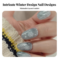Press On Nail Enhancers, Short Oval, Beautify, For Girls