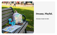 Sequin Fluttery Creature Backpack Reversible Sequins Young Child Fluttery