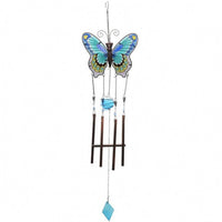 Butterfly Wind Chime Easy to Hang Home Decor Decorative for Courtyard, Indoor
