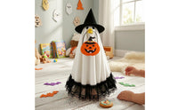 Porch Goose Costume with Pumpkin Bag Halloween Witch Costume with Pumpkin Bag