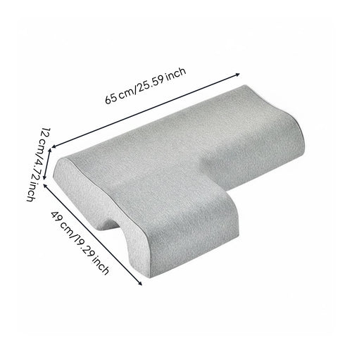 Couples Pillow Ergonomic Couple Pillow Breathable for Boyfriends and Girlfriends, Shared Bed