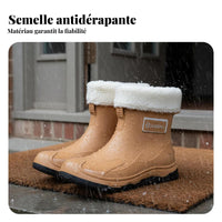 Short Rain Boots Long-Lasting Short Rubber Rain Shoes Stylish for Walking, Men