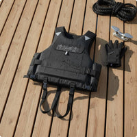 Water Sports Vest Quick-Dry Surfing Life Vest Heavy-Duty for Rafting, Men, Women