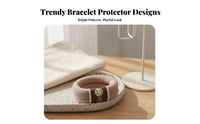 Anti-Scratch Jewelry Protection Sleeve High Elasticity Elastic Bangle Cover Soft Feel for Women, Daily Wear, Housework, Sports