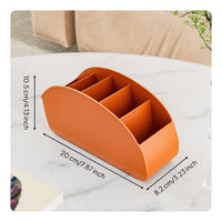 Multi-Compartment Desk Organizer Multifunctional Vanity Makeup Organizer