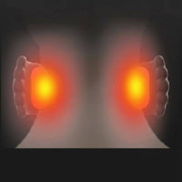 Heated Neck and Shoulder Massager Deep Tissue Massage Device Easy to Carry