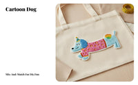 DIY Crafting Chinese Design Embroidery Applique Upcycle Friendly Round Decorative Embellishment Vibrant Colors for Crafters, Bags, Jackets