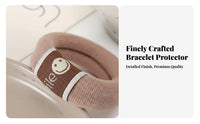 Anti-Scratch Jewelry Protection Sleeve High Elasticity Elastic Bangle Cover Soft Feel for Women, Daily Wear, Housework, Sports