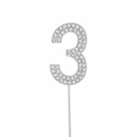 Rhinestone Crown Cake Topper Reusable Crown Cake Topper Long-Lasting for Girls