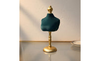 2 Pieces Vintage Necklace Bust Decorative Bracelet Display Represent Shop Owners