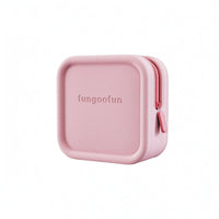 Square Makeup Bag Easy to Clean Cube Makeup Pouch Lightweight