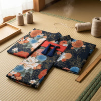 Wrap-Front Doll Robe Wide Sleeves Doll Kimono Waist Toy Apparel