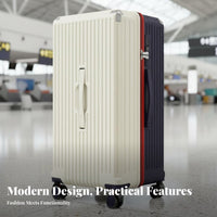 Large Capacity 20-Inch Rolling Luggage Lightweight 20 Inch Rolling Luggage Noiseless Wheels for Men, Women, Vacation, Business Trip, Airport