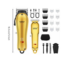 Electric Hair Clipper Rechargeable Cordless Hair Trimmer Quiet Engine for Salon