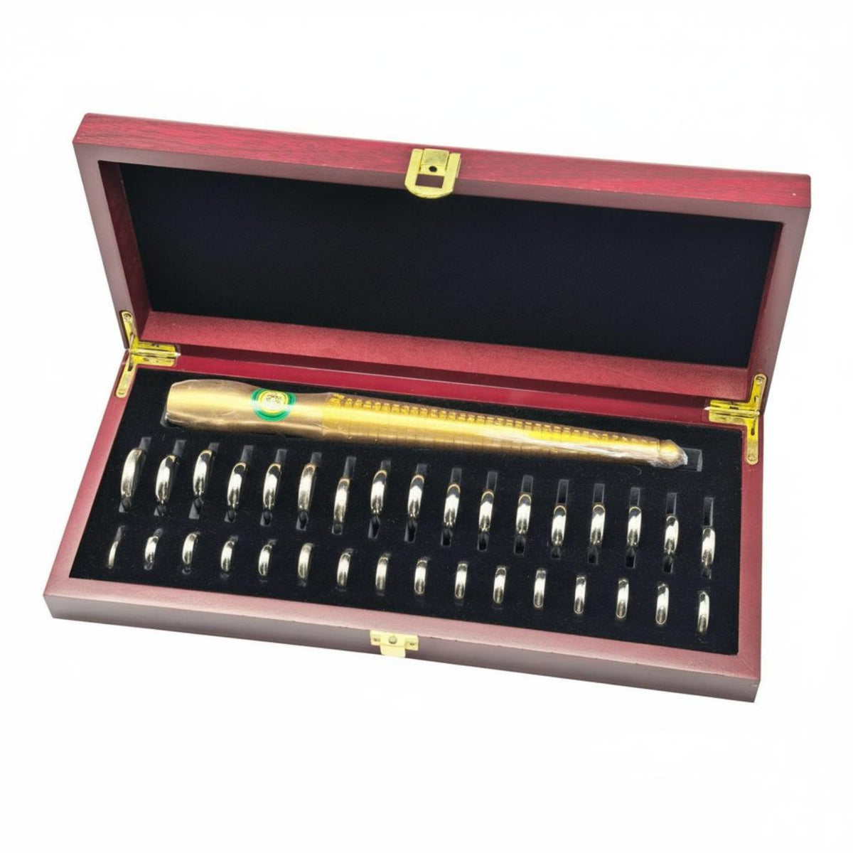 Band Sizer Tool Set Long-Lasting Construction Band Finger Sizing Rod and Gauge Kit Finger Size Measuring Tool Easy to Use