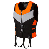 Adult Life Jacket High Buoyancy Fishing Life Vest Thickened Padding for Swimming