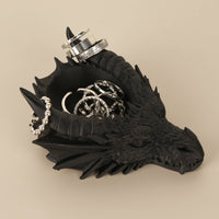 Dragon Head Tray 3D Printed Desktop Storage for Entryway