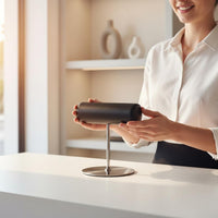 Watch Display Stand Stainless Steel Watch Cushion Stand Black