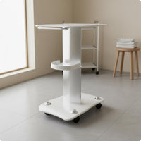 Aluminum Beauty Trolley Stable Base Beauty Trolley Multi-Functional