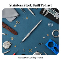 Coil Bar Tool Stainless Steel Watch Band Removal Tool Watch Pin Remover Long-Lasting Portable for DIY Hobbyists