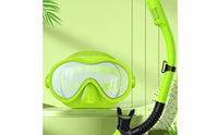 Dry Top Snorkel Set Anti-Leak Snorkel Mask and Tube Tempered Glass for Swimming