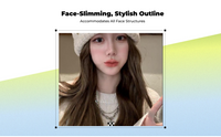 Knit Winter Hat for Women Warm Ear Cover Soft Wool Blend