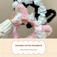 Women's Plush Corgi Ears Headband, Soft, Cute, Fashion