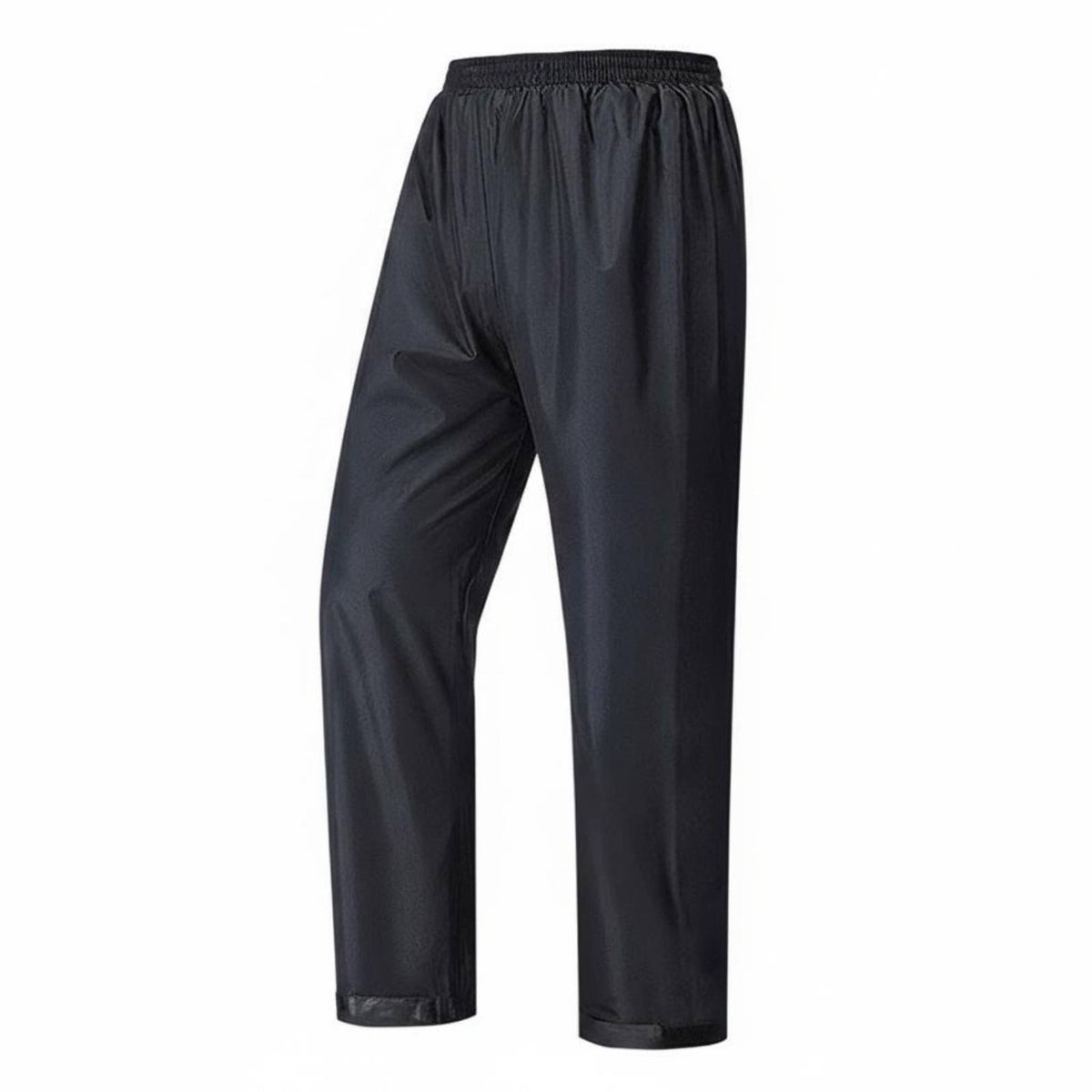 Double Layer Design Cycling Rain Trousers Windproof Breathable Waterproof Pants Wear-Resistant for Cyclists, Rainy Weather, Camping, Fishing