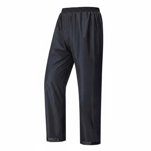 Double Layer Design Cycling Rain Trousers Windproof Breathable Waterproof Pants Wear-Resistant for Cyclists, Rainy Weather, Camping, Fishing