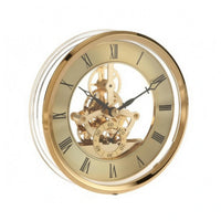 Roman Numeral Clock Movement Insert Glass Round Clock Movement Insert Easy Reading Home Decor Accessory