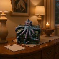 Sea Creature Treasure Chest Decorative Treasure Chest Organizer Collectible