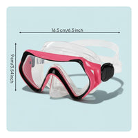 Full Face Snorkel Mask Wide View Snorkel Mask Anti-Fog for Snorkeling, Swimming