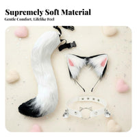 2 Pieces Fingerless talon Gloves Furry Texture creature Paw Gloves Warm and Soft