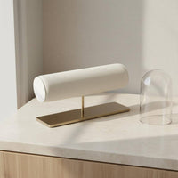 Horizontal-Bar Jewelry Stand Sturdy Metal Base Horizontal-Bar Bracelet Stand Space Saving Watch Display Holder for Retailers, Countertop, Dresser