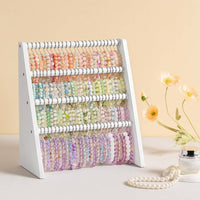 4-Tier Jewelry Rack Large Capacity Multi-Tier Hook Display Space-Saving Design