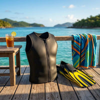 Dive Shorts Shiny Skin 2mm Neoprene Water Shorts Stretchy for Swimming