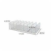 Vanity Organizer Tray Space Saving Narrow Slot Makeup Rack Multifunctional Counter Shelf for Dresser