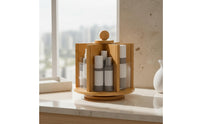 Rotating Makeup Organizer Large Capacity Turntable Cosmetic Holder