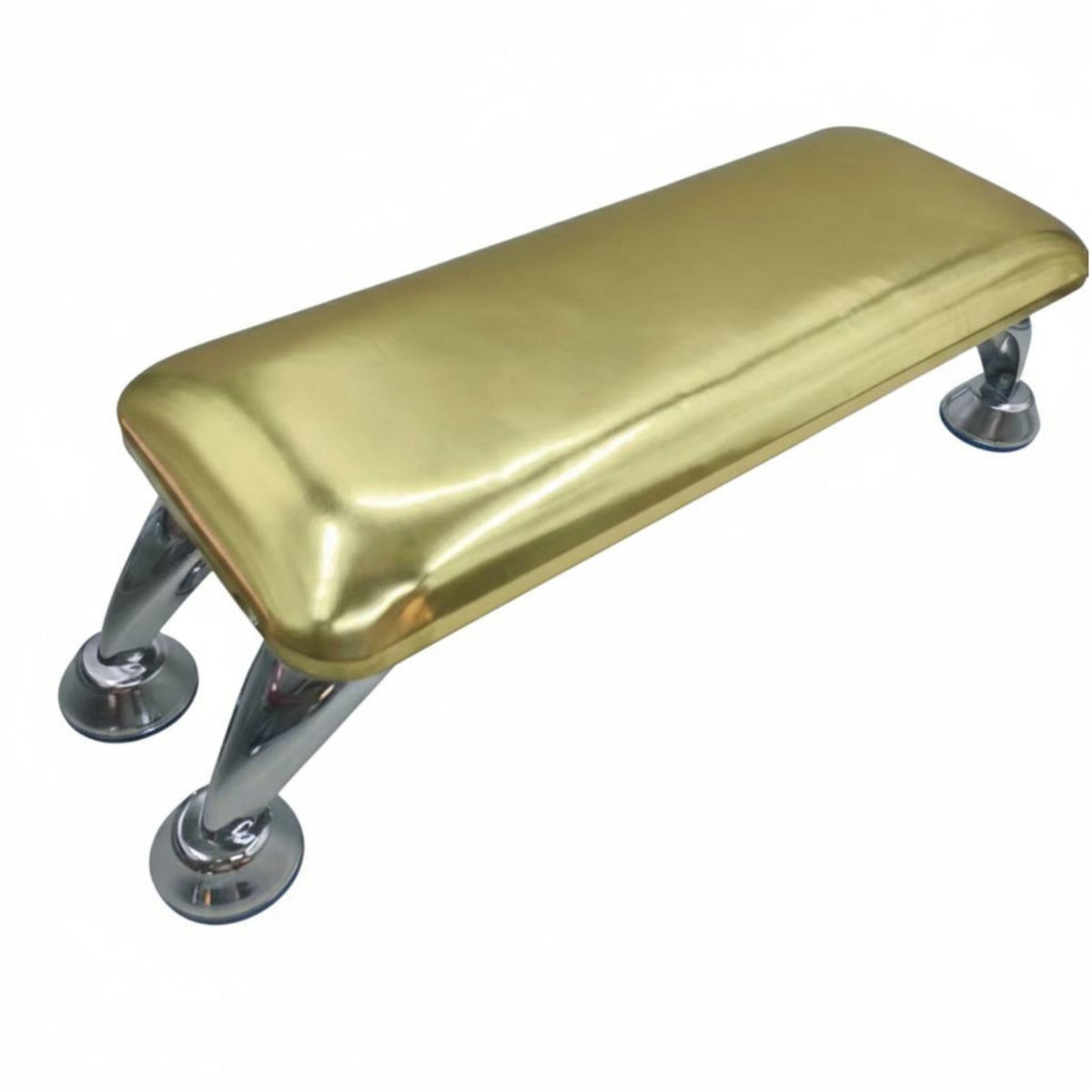 Sturdy Metal Legs Nail Art Hand Rest Easy to Clean Manicure Armrest Pillow Ergonomic Design for Manicurists, Beauticians, Home Use