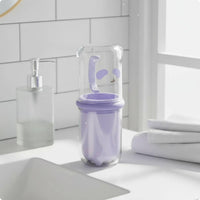 3 in 1 Wash Cup Storage Box Travel Toothbrush Cup Waterproof for Dorm, Home