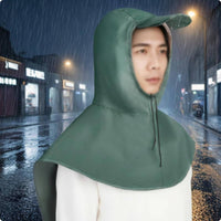 Waterproof Hooded Poncho Full Coverage Hooded Rain Poncho Wear-Resistant