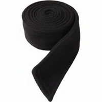 Unisex Wool Coat Belt, Adjustable, Black, Fall Winter