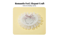 Korean Design 3D Flower Brooch Cute Design DIY Embroidery Embellishment Handmade for Seamstresses, Designers, Bag Customization