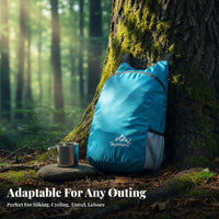 Outdoor Foldable Backpack, Lightweight Skin Pack, Water-Resistant, Large Capacity, Adjustable Straps, Unisex