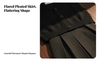 3 Pieces Academic Aesthetic 3-Piece Set Autumn Winter Fashion for Daily Wear