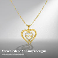 Heart Locket Necklace Mother's Day Gift Mom Heart Necklace for Wife, Girlfriend