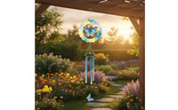 3D Butterfly Wind Chime Reflective Mandala Wind Easy to Hang for Balcony