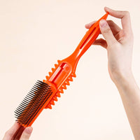 Detachable 9-Row Brush Easy to Clean Wave Defining Brush Professional Grade