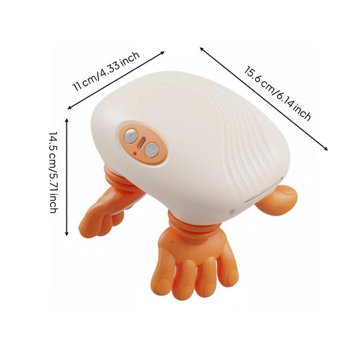 Electric Neck and Shoulder Massager Adjustable Intensity for Office Workers