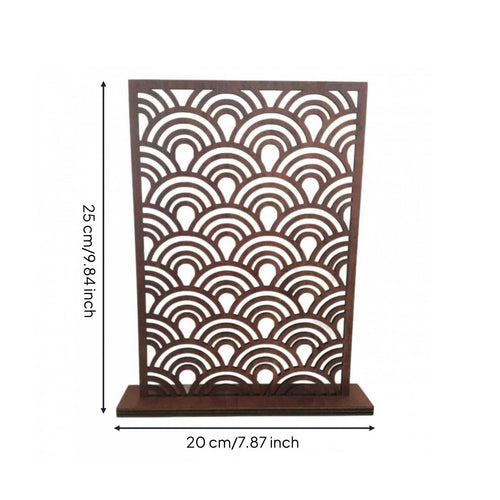 Wooden Earring Display Stand Stable Base Desktop Earring Rack Easy Assembly